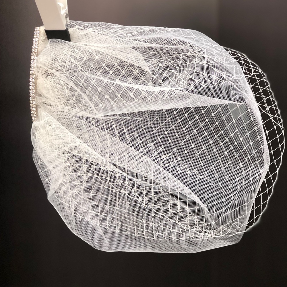 2 tier Birdcage Veil